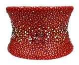Браслет с кристаллами SWAROVSKI<br>Артикул: 006_CZ10013<br> Размер браслета: XS (17 cm)<br> Цвет: Red / Crystal Multi