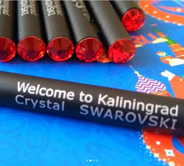 ТРИКОЛОР-3<br>Набор карандашей с кристаллом Swarovski - 3 карандаша 