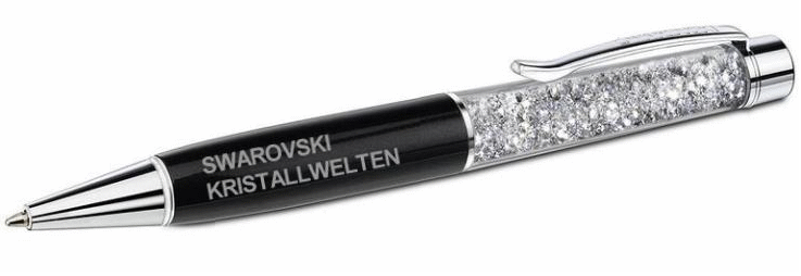 Шариковая ручка Swarovski Kristallwelten<br>Цвет: Jet Pearl