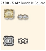 Рондельеры<br>Артикул: 77606<br>Размер кристалла: PP18<br>Покрытие кристалла: камень с покрытием<br>Цвет кристаллов: Crystal<br>Артикул кристалла: 1028<br>Покрытие металла: Z - без покрытия
